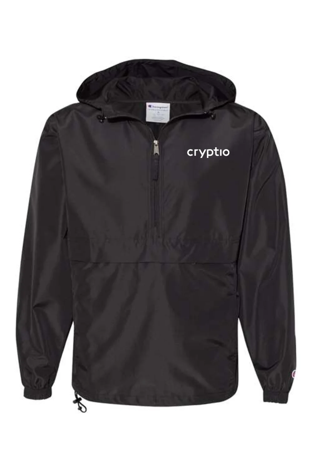 Men's Hooded Quarter-Zip Jacket - Image 3